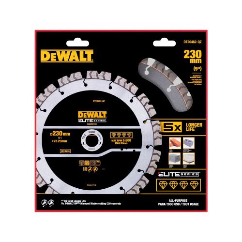 DeWALT segmentiertes Diamantsägeblatt, 230 mm DT20462