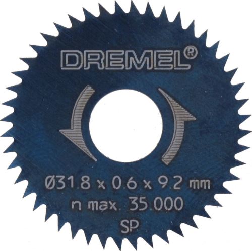 DREMEL Sägeblatt für Längs- und Querschnitte 31,8 mm 26150546JB