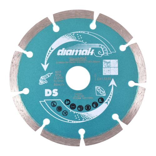 MAKITA Diamanttrennscheibe DiaMak 125x22,23 mm, 10 Stück D-61139-10