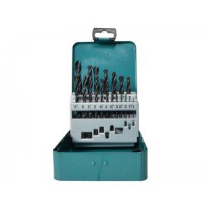 MAKITA Metallbohrer-Set HSS-R 1,5/2/2,5/3/3,2/3,5/4/4,5/5/5,2/5,5/6/6,5 mm, 13-tlg. D-54075