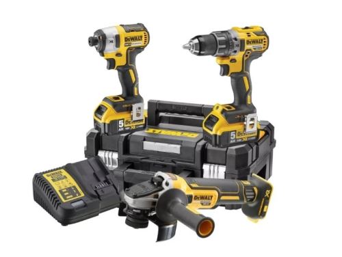 Dewalt Akku-Werkzeuge im Set (DCD796 +DCF887 + DCG405) DCK324T2