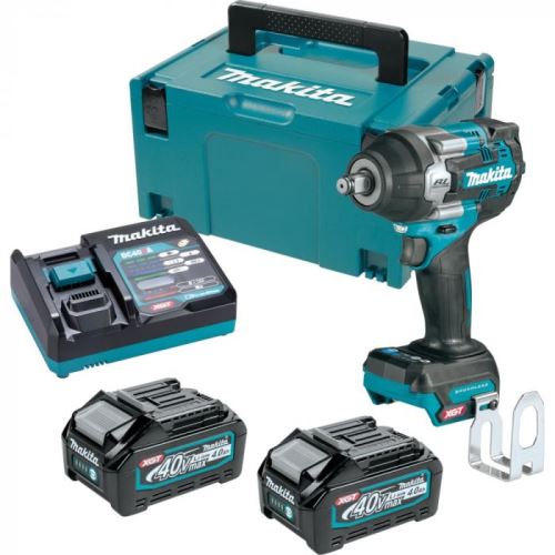 Makita Akku-Schlagschrauber 1/2" Li-Ion XGT 40V/4,0Ah, Makpac TW007GM201