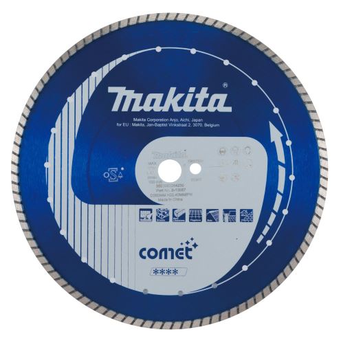 MAKITA Diamanttrennscheibe Comet Turbo 350x25,4 mm B-13057