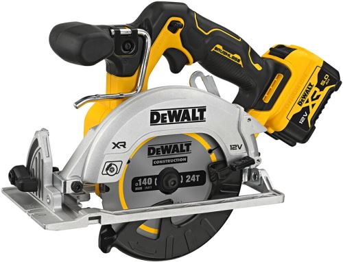 DeWALT 12V Akku-Kreissäge (2x5Ah) DCS512P2