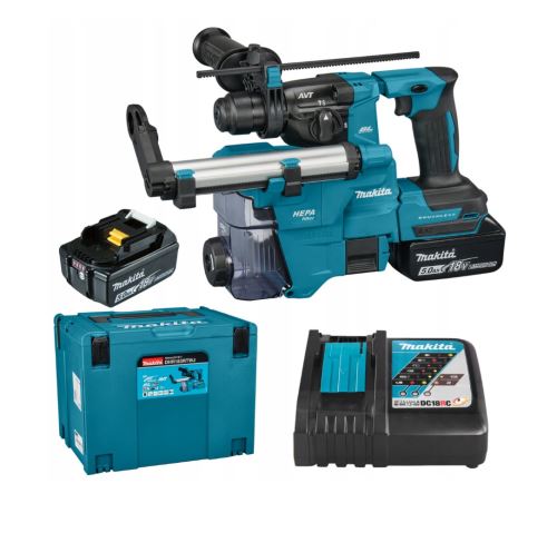 Makita Akku-Bohrhammer Li-Ion LXT 18V/5,0Ah DHR183RTWJ