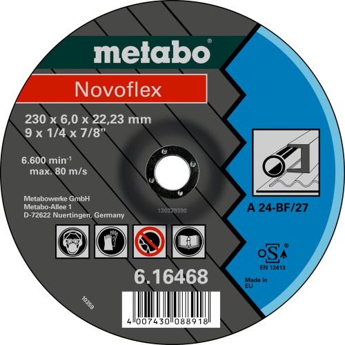 METABO Schleifscheibe - Stahl 150x6x22,2 mm 616464000