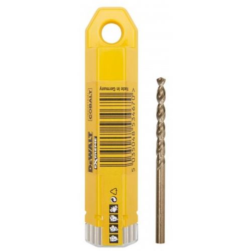 DeWALT Bohrer für Metall HSS-E COBALT 10,2 x 133 mm (10 Stück) DT4943