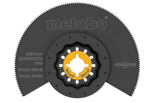 METABO Sägeblatt Starlock Holz BiM 85 mm 626960000