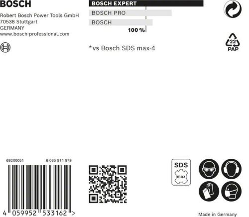 BOSCH EXPERT Bohrer SDS MAX-8X, 25x600x720 1St 2608900242