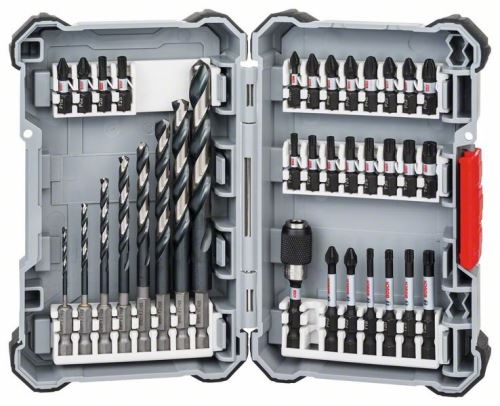 BOSCH Impact Control HSS-Bohrer-Bit-Set und Schraubendreher-Bit-Set, 35-teilig 2608577148