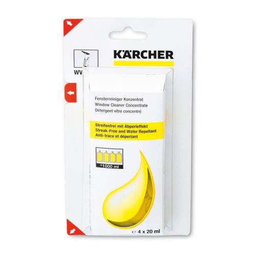 Kärcher Fensterreiniger-Konzentrat RM 503, 4x20 ml 62953020