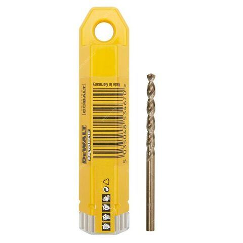 DeWALT Bohrer für Metall HSS-E COBALT 5,0 × 86 mm (10 Stück) DT4929