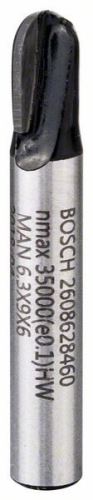 BOSCH Nutfräser; Schaft 6 mm 2608628460