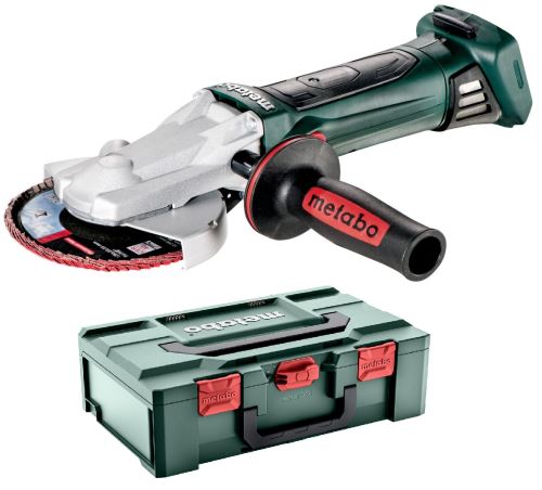 Metabo Akku-Winkelschleifer mit Flachkopf WF 18 LTX 125 Quick 601306840