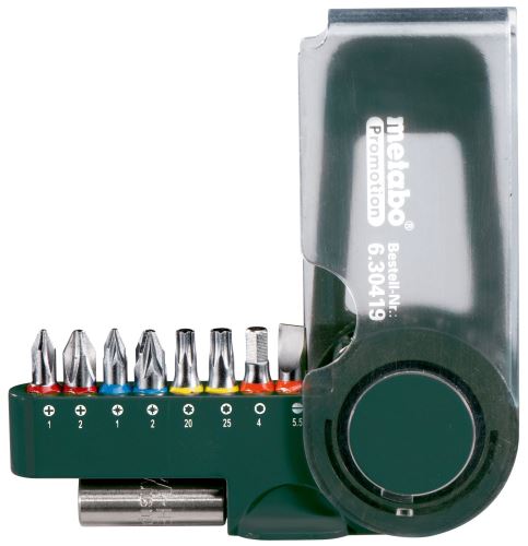 METABO Bitsatz (9 Stück) 630419000