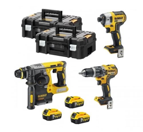 DeWALT Combo-Set Akku-Werkzeuge 18 V DCK368P3T