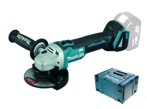 Makita Akku-Winkelschleifer 125mm Li-ion LXT 18V, Makpac, ohne Akku DGA506ZJ