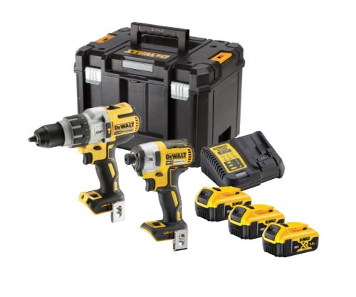 Dewalt Combo-Set DCD996 + DCF887, Ladegerät, TSTAK DCK276P3T