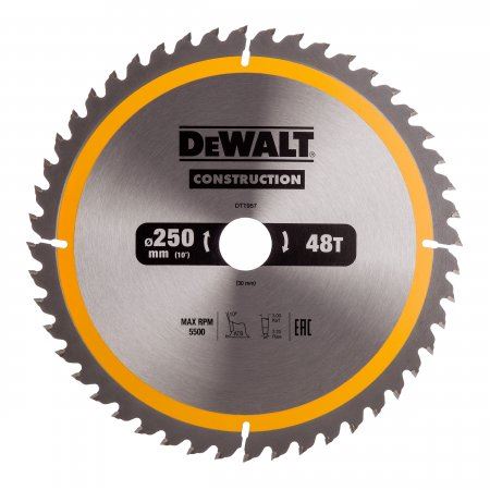 DeWALT Sägeblatt 250 x 30 mm, 48 Zähne DT1957