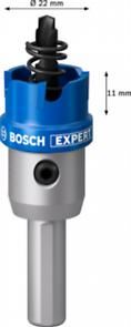 BOSCH EXPERT Hartmetall-Lochstanze Blech 22 mm 2608901405