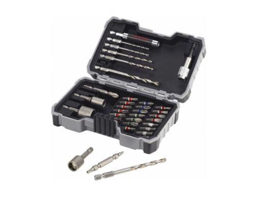 BOSCH 35-teiliges Set Schraubendreherbits und Bohrer für Metall 2607017565