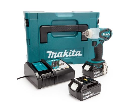 Makita Akku-Schlagschrauber 1/2" Li-Ion LXT 18V/5,0Ah, Makpac DTW251RTJ