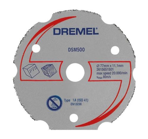 DREMEL Universal-Hartmetall-Schneidrad 2615S500JB