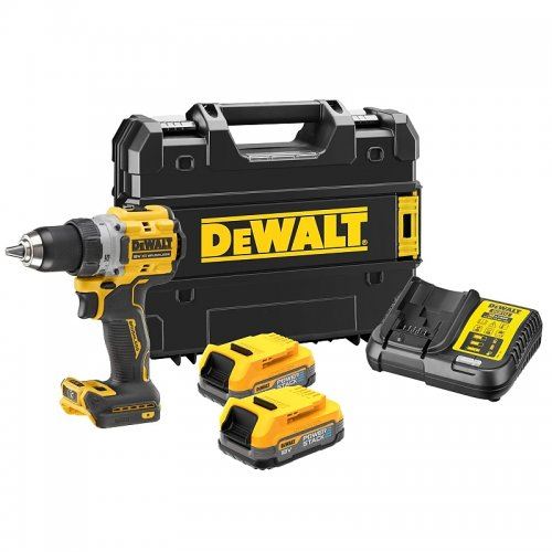 DeWalt Akku-Bohrschrauber 18V 2x1,7Ah DeWALT POWERSTACK DCD800E2T