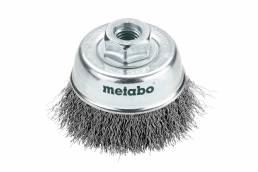 METABO Topfbürste 75x0,3 mm/ M 14, Stahl, gewellt 623715000