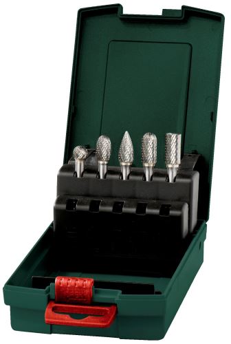 METABO Fräsmaschinen-Set für GE, Schaft 6 mm (5 Stück) 628403000