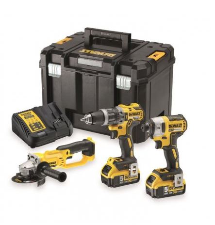 DeWALT Akku-Werkzeugset XR Li-Ion DCK383P2T