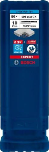 BOSCH EXPERT Bohrer SDS plus-7X, 10x150x215 50 Stück 2608900194