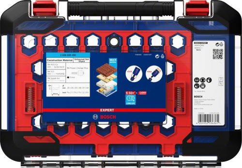 BOSCH EXPERT Locher-Set Construction Mat.20-64, 10-tlg. 2608900490