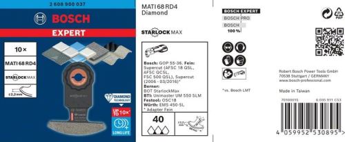 BOSCH EXPERT STARLOCKMAX MATI68RD4 2,2x68,10 Stück 2608900037