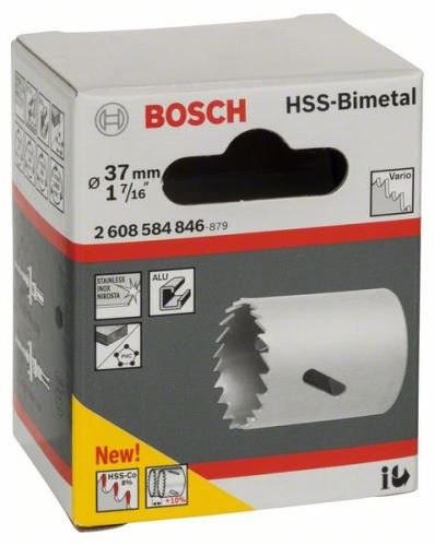 BOSCH HSS-Bimetall-Lochstanze für Standardadapter 37 mm, 1 7/16" 2608584846