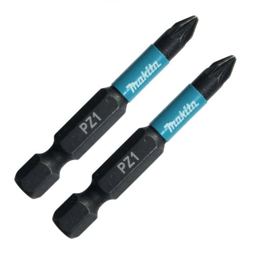 MAKITA Torsionsbit 1/4" IMPACT BLACK PZ1, 50 mm 2 Stück B-63747