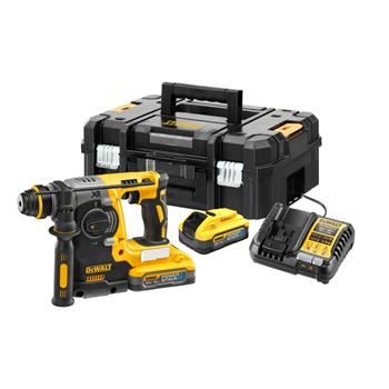 DeWALT Kombihammer SDS-Plus 18 V PowerStack 2x 5Ah, TSTAK DCH273H2T