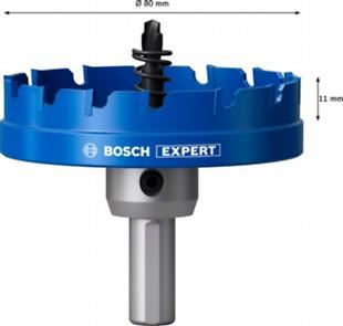 BOSCH EXPERT Hartmetall-Lochstanze Blech 80 mm 2608901445