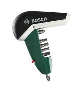 BOSCH 7-teiliges Kompakt-Schraubendreher-Set mit Schraubendreher 2607017180