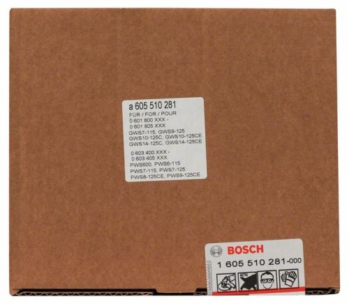 BOSCH Absaughauben zum Schleifen 125 mm 1605510281