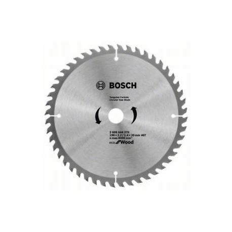 BOSCH Sägeblatt Eco für Holz 190x2,2/1,4x20 48T 2608644378