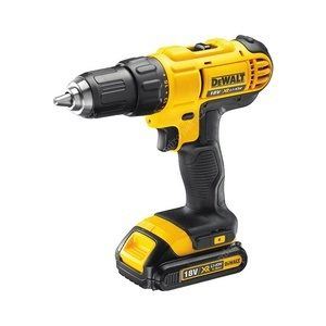 Dewalt AKU Bohrmaschine 18 V, 2 x 1,3 AH Akkus XR LI-ION, DCD771C2