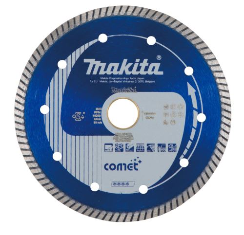 MAKITA Diamanttrennscheibe Comet Turbo 150x22,23 mm B-13007