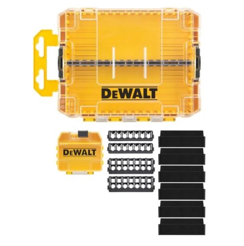 DeWALT Medium Tough Case Kit (plus Koffer, Fächer, Halterungen) DT70802