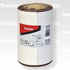 MAKITA Schleifpapier 120 mm K40 Rolle 5 m P-38102