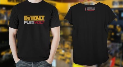 DeWALT T-Shirt Größe S DWTRIS